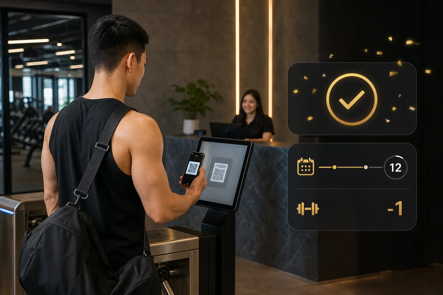Check-in QR — từ quét mã đến trừ buổi tự động
